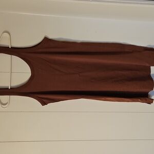 New Lululemon Athletica Rust Tank Dress